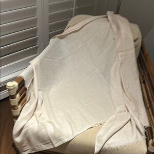 Elegant Cream Shawl